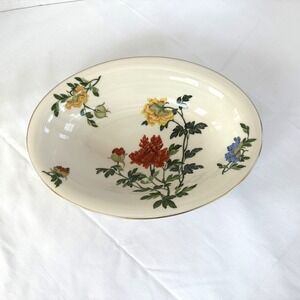 Castleton (USA) China MA LIN Ching-Chih Yee Oval Vegetable Bowl 11"